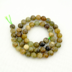 2A Kalite Yeşil Lal-(Garnet) Doğal Taş Dizi (7-8mm) - Görsel 2
