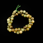 2A Kalite Yeşil Lal-(Garnet) Doğal Taş Dizi (7-8mm) - Görsel 5