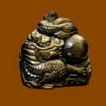 Gold Obsidyen Taşı El Oyması Carving İşçilik Ejderha Obje - Görsel 3