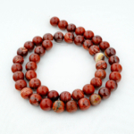 Kırmızı Snake Jasper Doğal Taş Dizi (8mm) - Görsel 2