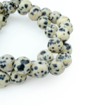 Benekli Jasper Doğal Taş Dizi (8mm) - Görsel 4