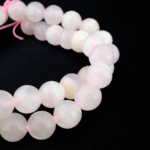 Pembe Kalsit Doğal Taş Dizi (8mm) - Görsel 6
