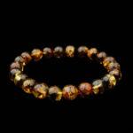 Orijinal Sertifikalı Yetişkin Kehribar Bileklik (9-10mm) - Görsel 5
