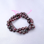 Lal (Garnet) Doğal Taş Dizi (7-8mm) - Görsel 5