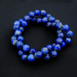 4A Kalite Lapis Lazuli Faset Kesim Doğal Taş Dizi (8mm) - Görsel 5