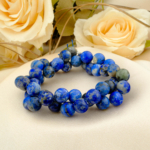 A Kalite Lapis Lazuli Doğal Taş Dizi (8mm)