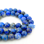 A Kalite Lapis Lazuli Doğal Taş Dizi (8mm) - Görsel 3