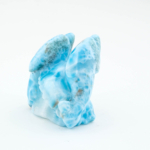 Orijinal Larimar Taşı El Oyması Carving İşçilik Yunus Obje - Görsel 2