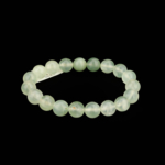 6A+ Kalite Prehnite Doğal Taş Bileklik (9-10mm) - Görsel 4