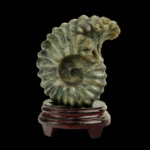 Labradorit Doğal Taş Ammonite Ham Obje - Görsel 7