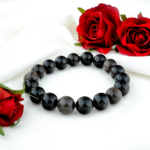 Orijinal Silver Obsidyen Doğal Taş Bileklik (10mm)