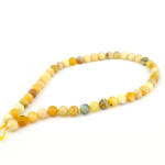 Sarı Opal Doğal Taş Dizi (8mm) - Görsel 4