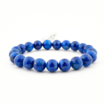 6A+ Kalite Lapis Lazuli Doğal Taş Bileklik (8-9mm) - Görsel 4