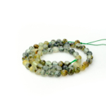 Prehnite (Prinayt) Doğal Taş Faset Dizi (6mm) - Görsel 2