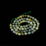 Prehnite (Prinayt) Doğal Taş Faset Dizi (6mm) - Görsel 6