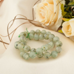 Prehnite (Prinayt) Doğal Taş Dizi (10mm)