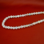 4A Kalite Beyaz Safir Doğal Taş Dizi (8mm) - Görsel 4
