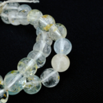 4A Kalite Beyaz Safir Doğal Taş Dizi (8mm) - Görsel 6