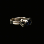 Safir Taşı 925 Ayar Gümüş Erkek / Kadın (Unisex) El İşçiliği Yüzük - Görsel 5