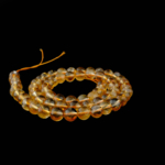 5A Kalite Sitrin Doğal Taş Dizi (6mm) - Görsel 5