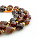 Oval Faset Kesim Lal (Garnet) Doğal Taş Dizi - Görsel 3
