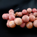 Pembe Rodonit Doğal Taş Dizi (8mm) - Görsel 3