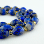 Lapis Lazuli Doğal Taş Oval Faset Kesim Dizi - Görsel 3