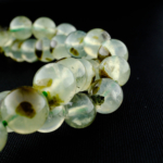 Prehnite (Prinayt) Doğal Taş  Dizi (6mm) - Görsel 5