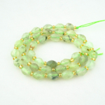 Prehnite (Prinayt) Doğal Taş Oval Faset Kesim Dizi - Görsel 2