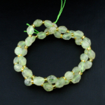 Prehnite (Prinayt) Doğal Taş Oval Faset Kesim Dizi - Görsel 5