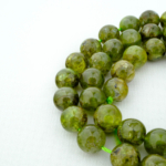 4A Kalite Zebercet (Peridot) Doğal Taş Dizi (7-8mm) - Görsel 3