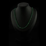 7A+ Kalite Özel Zambiya Zümrüt Doğal Taş Kolye - Görsel 4