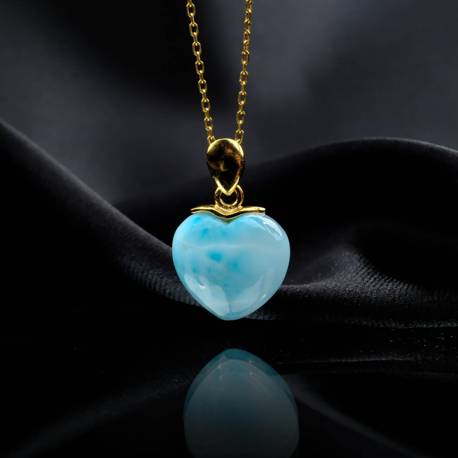 larimar-dogal-tas-kolye-konya-dogaltas-evi-5-1.jpg Larimar Taşı Küçük Boy Kalp Model Gümüş Gold Bayan Kolye - Görsel 1
