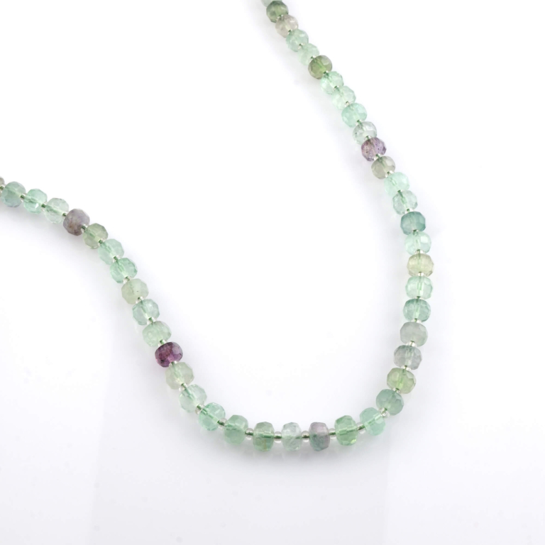 toptan doğal taş dizi florit 6x8mm rondel kesim profesyonel dizim için doğal taş