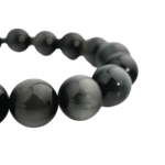 Orijinal Kedi Gözü Doğal Taş Bileklik (12-13mm) - Görsel 6