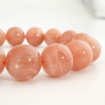 Pulsera de diseño adornada con cuentas de 15-16mm de gema de piedra de sol natural original calidad 4A+.