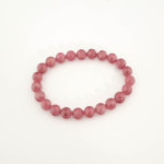 Orijinal Pembe Turmalin Doğal Taş Bileklik (8-9mm) - Görsel 4