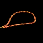 Kızıl Kaya Damla Kehribar Doğal Taş Dizi (5,5-6mm) - Görsel 5