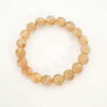Sertifikalı 10A+ VIP Kalite Altın Rutil Kuvars (Golden Healer) Taşı Bileklik (10,22-10,28mm) - Görsel 7