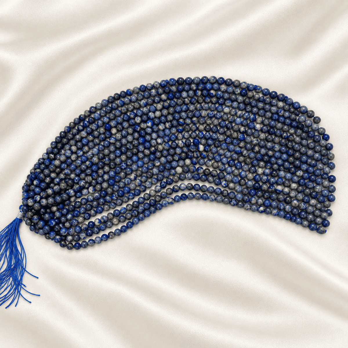 8 mm Lapis Lazuli doğal taş dizi boncuk