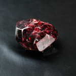 Özel Renk Lal (Garnet) Kristali Doğal Taş Ham Parça (Almandin Garnet Cinsi) - Görsel 5