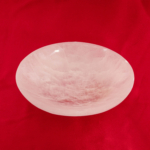 An authentic 15x20cm natural white satin spar selenite crystal hand-carved oval charging bowl.