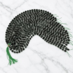 Takı üretimi için 8x10 mm hegzagonal kesim Kanbaba Jasper doğal taş boncuk
