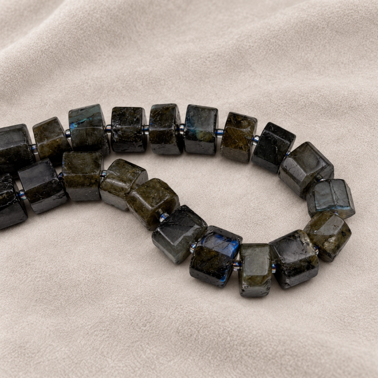 12X10MM SİLİNDİR LABRADORİT, görsel 2