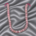 12X10MM SİLİNDİR PEMBE KUVARS, görsel 3