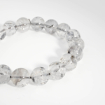 Klassisches unisex Perlenarmband mit echten Herkimer-Diamant Kugeln 11-12mm