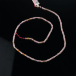 toptan doğal taş dizi morganit 2x3mm rondel kesim profesyonel dizim için doğal taş