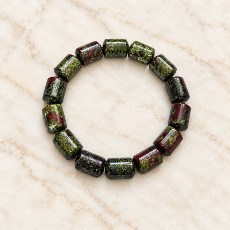 SİLİNDİR GRAON JASPER BİLEKLİK, görsel 2